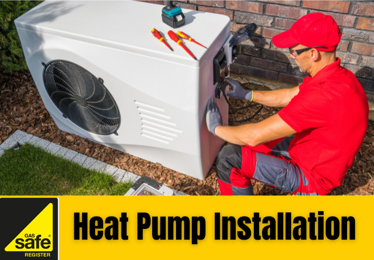 heat pump installation Welling